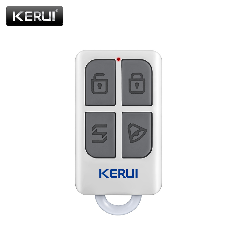 Home Security Home Assistant - KERUI Portachiavi a 4 pulsanti con