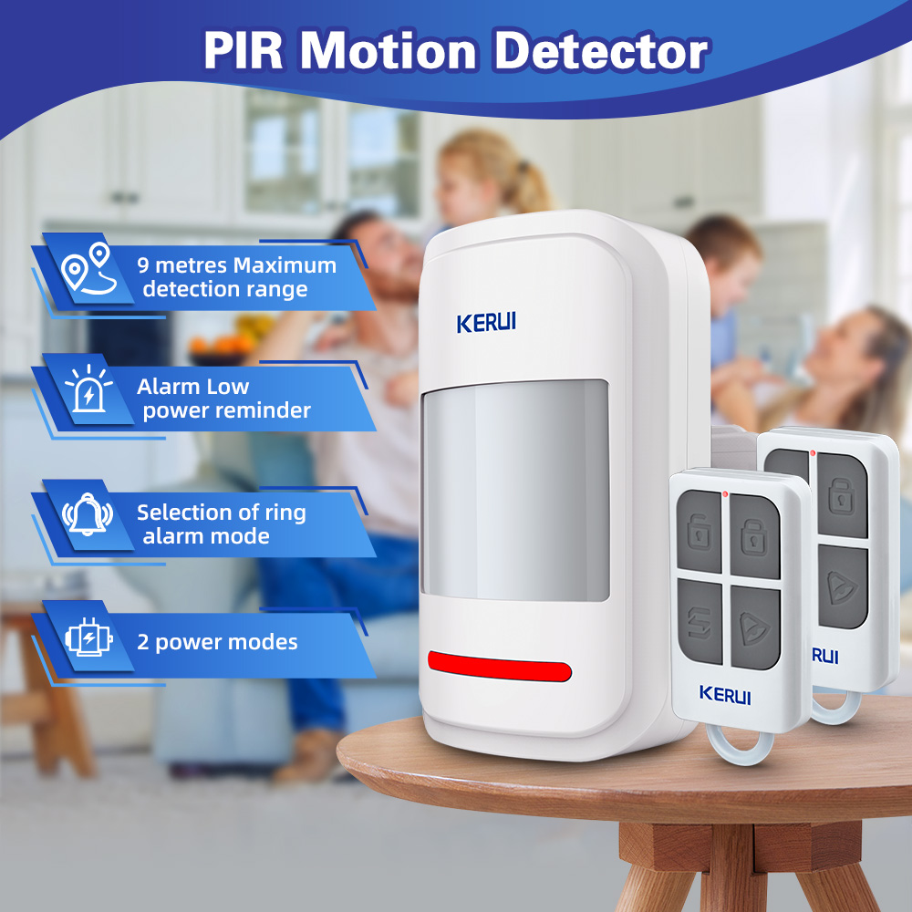 Pet Immune Pir Sensor - KERUI 433 MHz Rilevatore di sensori
