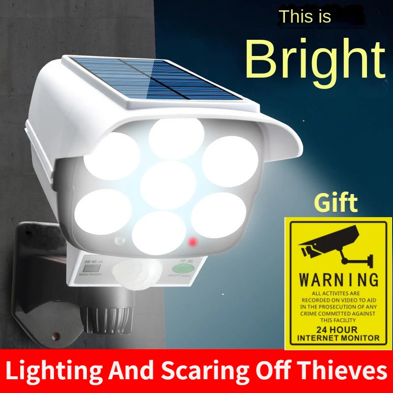 Home Security Outdoor - Luce solare esterna Sensore di movimento