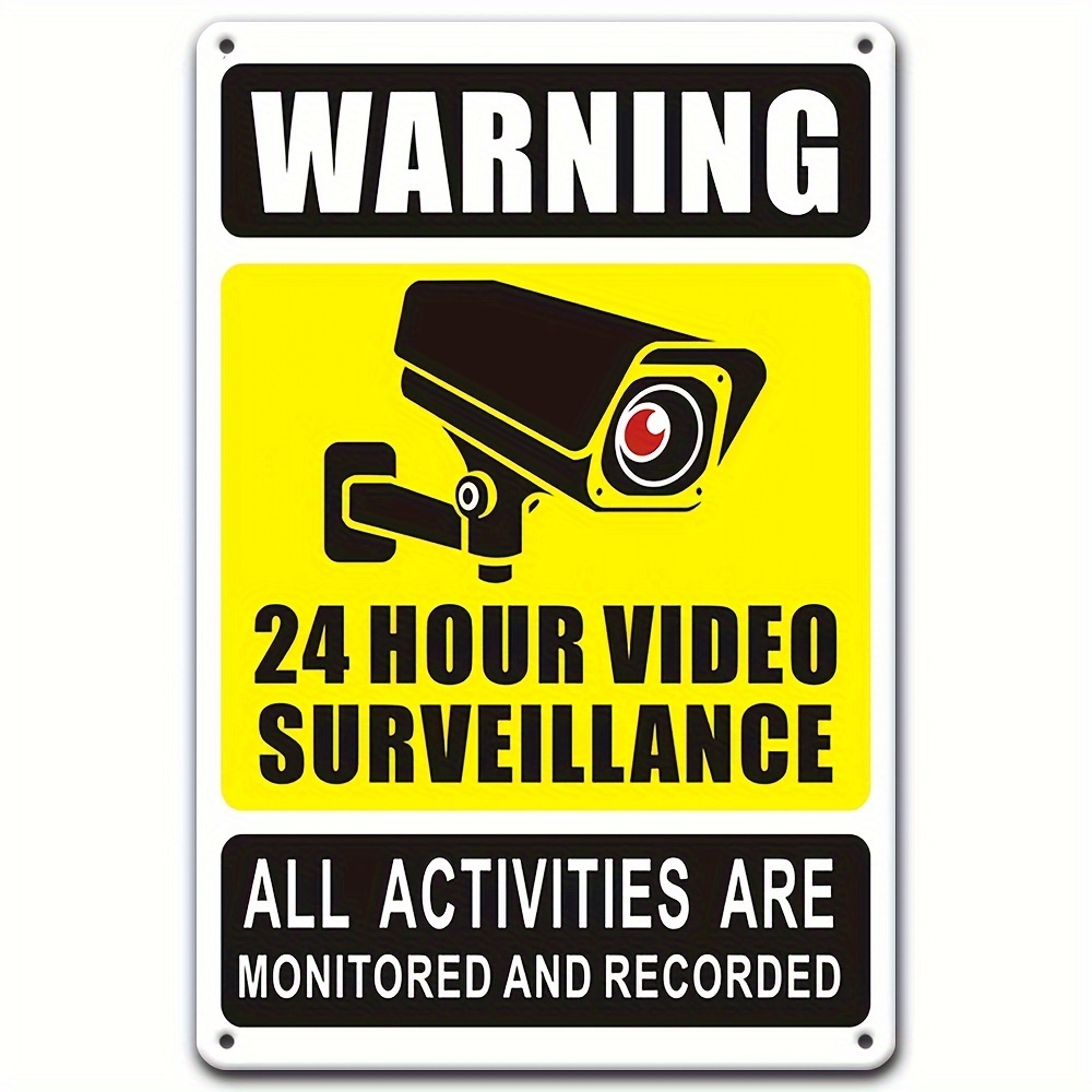 Home Security Home Assistant - Segnale di avvertimento per videosorveglianza 24