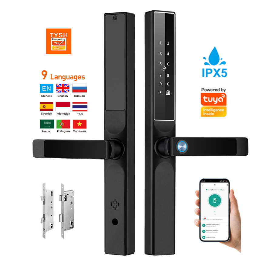 Home Security Installation - Tuya App Impronte digitali Serratura per