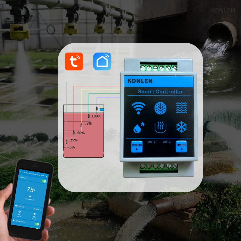 KONLEN Tuya Sensore di livello - Home Security Outdoor recensione e prezzo