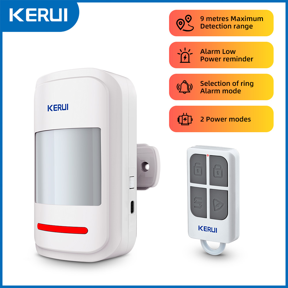 KERUI 433 MHz Rilevatore di se - Pet Immune Pir Sensor recensione e prezzo