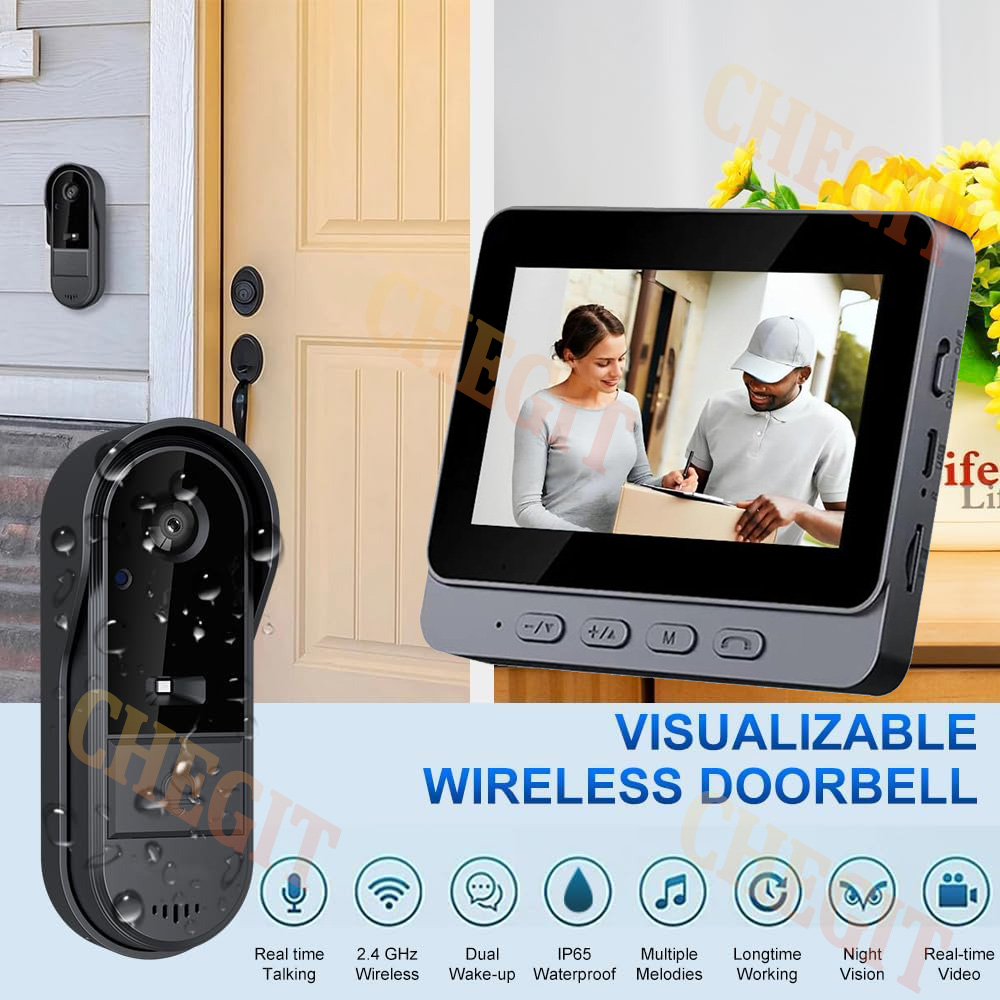 Campanello senza fili Wifi Tel - Home Security Monitoring System recensione e prezzo