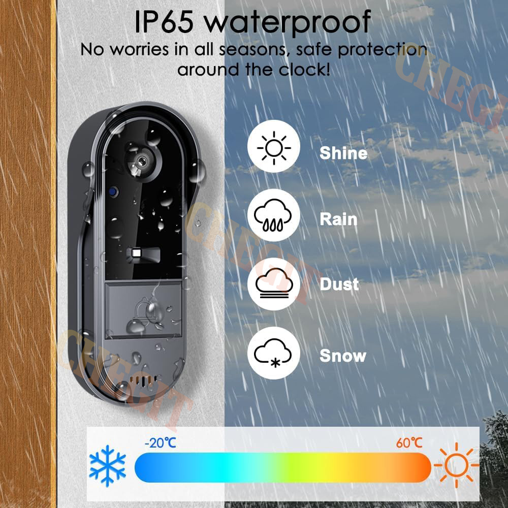 Campanello senza fili Wifi Tel - Home Security Monitoring System recensione e prezzo