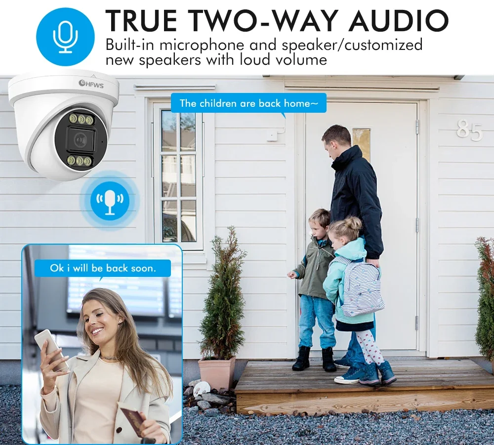 Telecamera IP Dome OEM 8MP 4K  - Home Security And Camera System recensione e prezzo