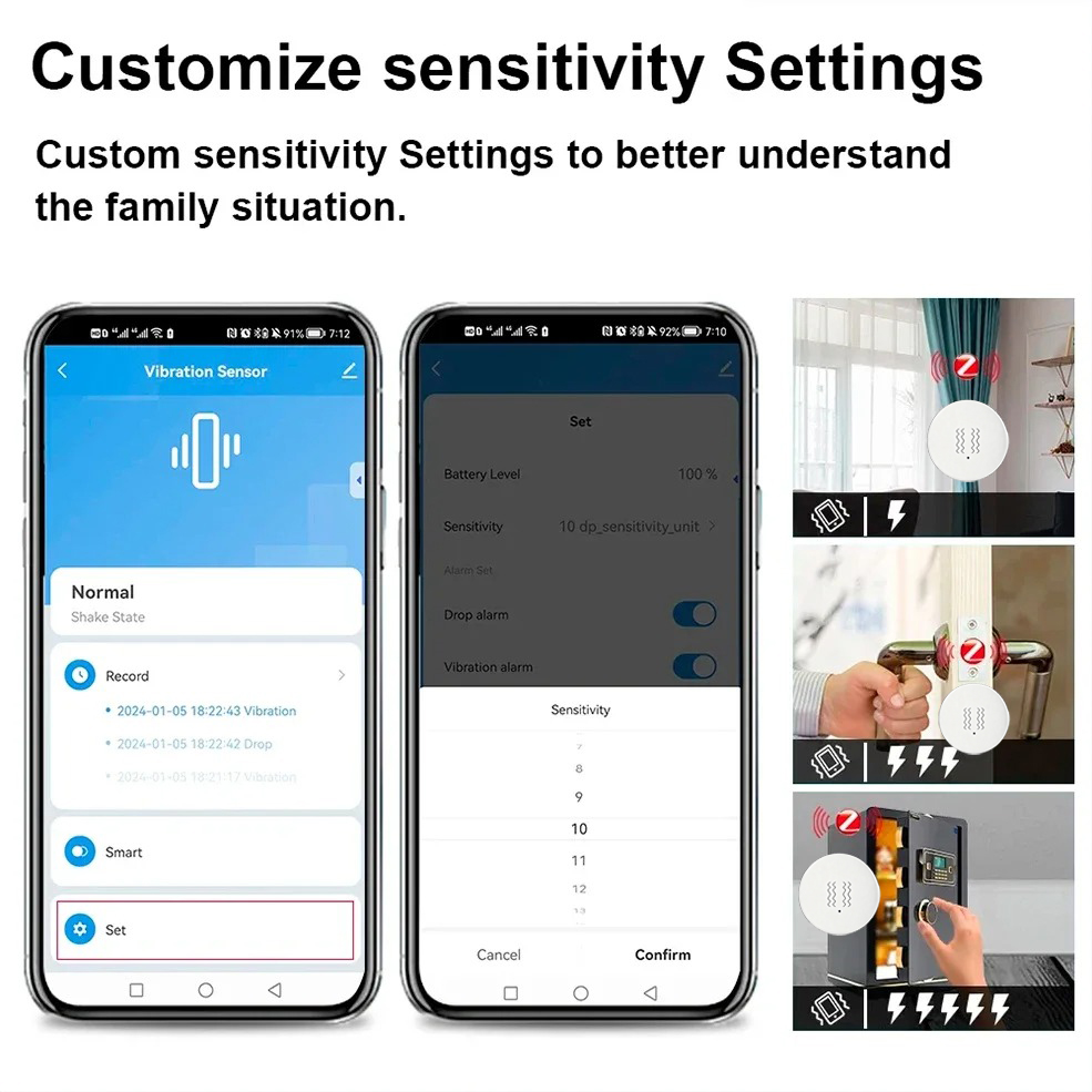 Sensore di Vibrazione e Inclin - Home Security Home Assistant recensione e prezzo