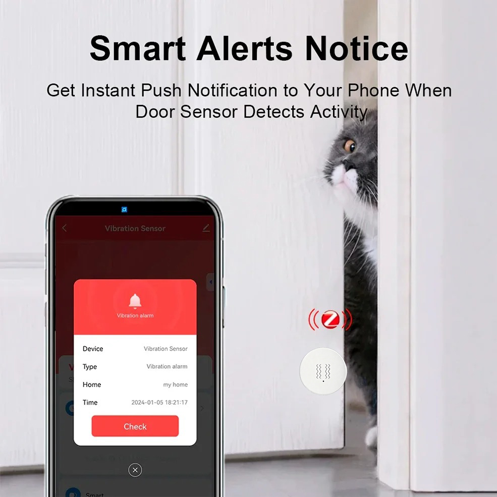 Sensore di Vibrazione e Inclin - Home Security Home Assistant recensione e prezzo