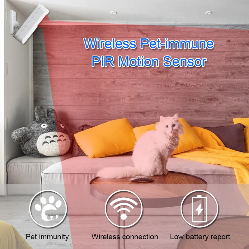 Rilevatore a infrarossi Wirele - Pet Immune Pir Sensor recensione e prezzo