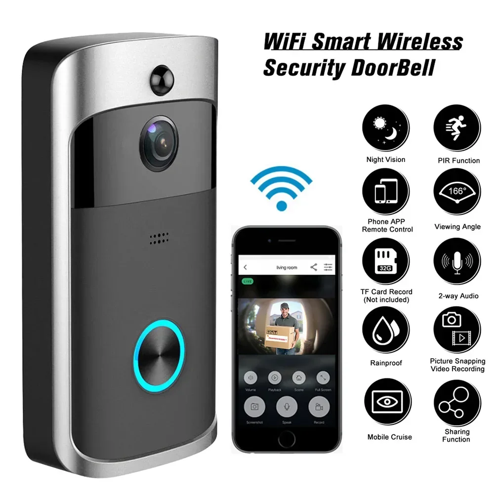 Campanello Wireless WIFI HD 72 - Home Security Monitoring System recensione e prezzo