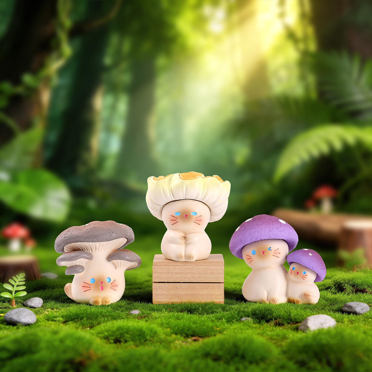 Mushroom Meow Blind Box: Statu - Home Security Items recensione e prezzo