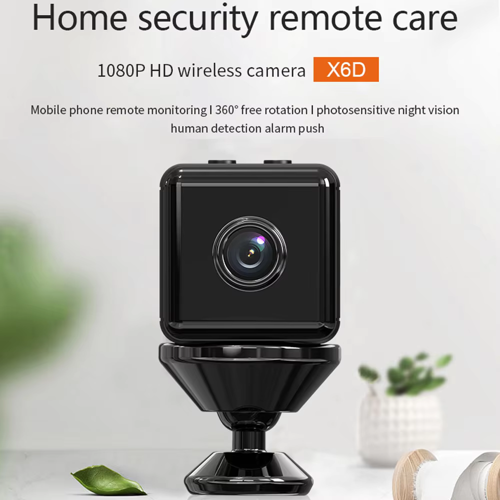 X6D Piccola telecamera quadrat - Home Security Monitoring System recensione e prezzo