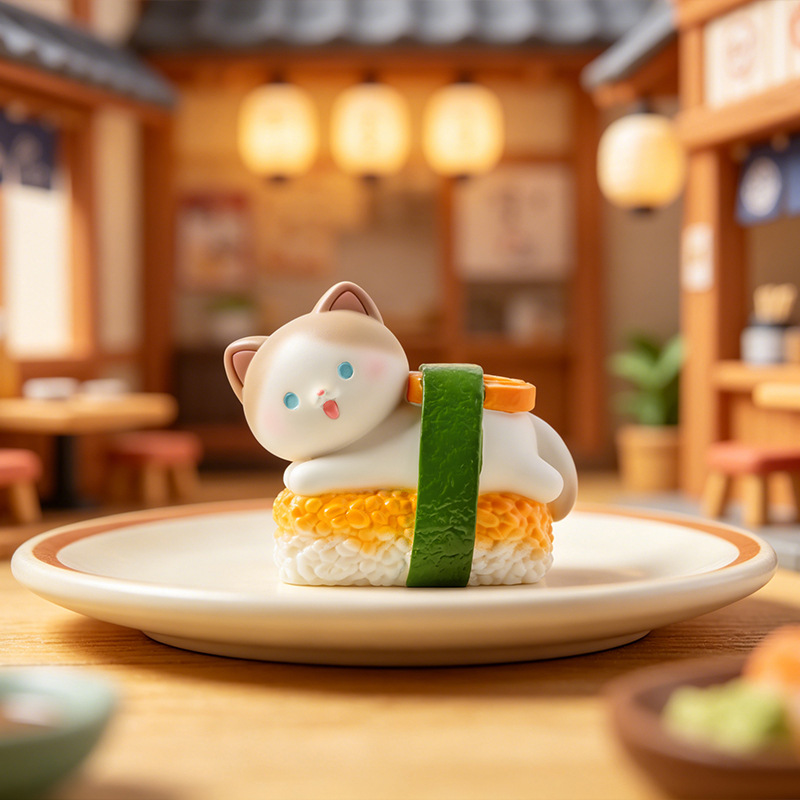 Sushi Cat Blind Box Statuetta  - Home Security Items recensione e prezzo